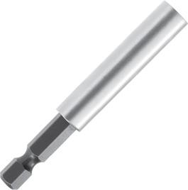 Удлинитель ПРАКТИКА магнитный держатель  75мм для бит 1/4"  составной, (1шт), блистер (773-040)