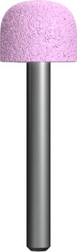 Шарошка абразивная ПРАКТИКА оксид алюминия, закругленная 19х16 мм, хвост 6 мм, блистер