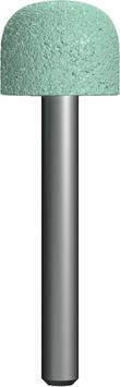 Шарошка абразивная ПРАКТИКА карбид кремния, закругленная 19х16 мм, хвост 6 мм, 