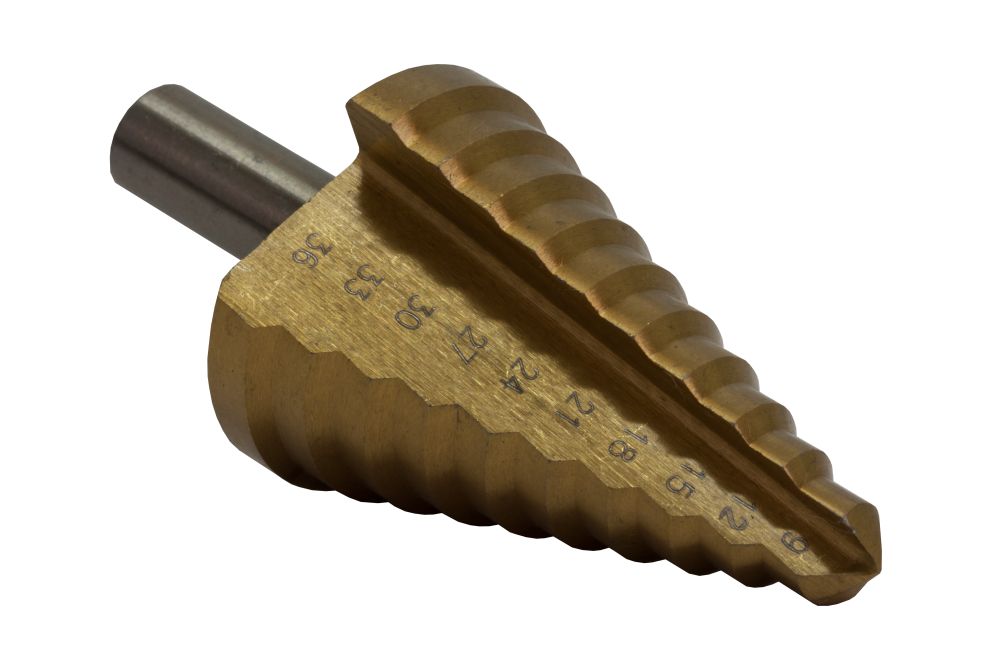 Сверло по металлу ступенчатое ПРАКТИКА 9-36 мм шаг 3 мм (ЗАМЕНА НА 798-348)