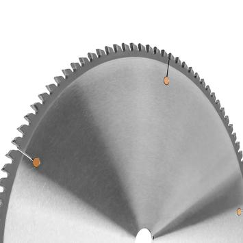 Диск пильный твердосплавный по алюминию ПРАКТИКА 355 х 25,4 мм, 100 зубьев (030-566)