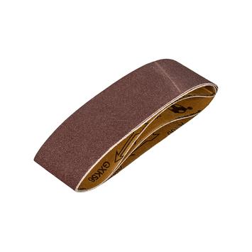 Лента шлифовальная ПРАКТИКА   75 х 533 мм P 80 (3шт.) картонный подвес (031-440)