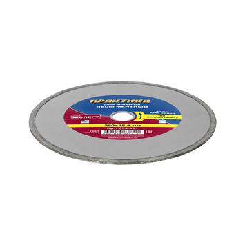 Диск алмазный несегментный ПРАКТИКА "Эксперт-керамогранит" 250 х 25,4 мм (034-311)