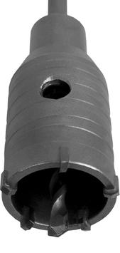 Коронка твердосплавная ПРАКТИКА SDS- Plus ударная 45 мм (1шт.) клипса (035-042)