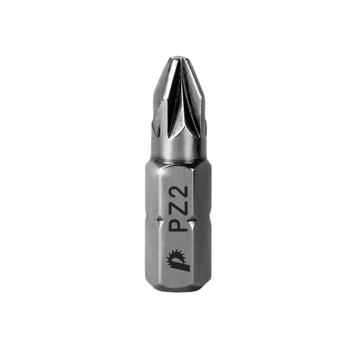 Бита отверточная ПРАКТИКА "Профи" PZ-2 х  25мм ( 2 шт), блистер (035-615)