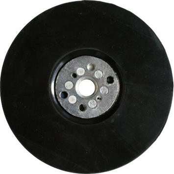 Тарелка опорная ПРАКТИКА 125 мм  для УШМ, М14, крепление гайкой (038-524)