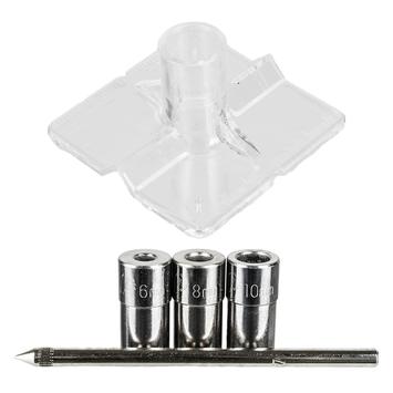 Кондуктор для сверления ПРАКТИКА для сверл 6, 8, 10 мм, под прямым углом под шканты, для д (775-334)