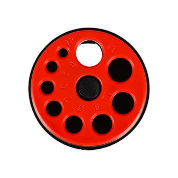 Кондуктор для сверления ПРАКТИКА от 4 до 12 мм, с пылесборником (247-026)