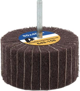 Круг лепестковый с оправкой ПРАКТИКА 80х40мм, комбинированный, хвостовик 6 мм, серия Профи (649-158)