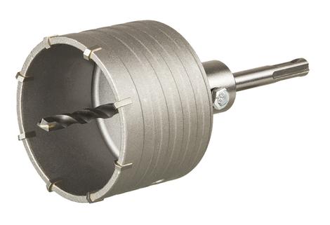 Коронка твердосплавная ПРАКТИКА SDS- Plus ударная 82 мм (1шт.) клипса (035-189)