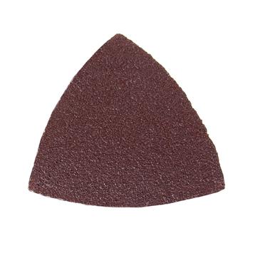 Насадка для МФИ ПРАКТИКА шлиф.листы, дельта, VELCRO БЕЗ отверстий 80 мм, P40, 80, 120, 240 (240-423)