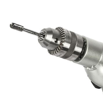 Борфреза твердосплавная ПРАКТИКА тип C цилиндрическая с закруглением, 8 х 20 мм, хвостовик (644-405)