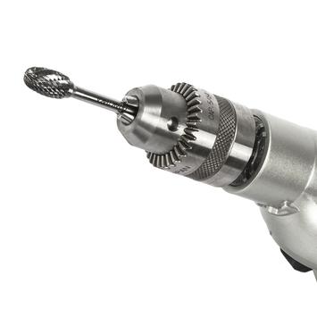 Борфреза твердосплавная ПРАКТИКА тип E овальная,12 х 20 мм, хвостовик 6 мм (644-474)