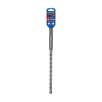 Бур SDS-MAX ПРАКТИКА  14 х 200/340 мм, КВАДРО, серия Эксперт,  по бетону (647-826)