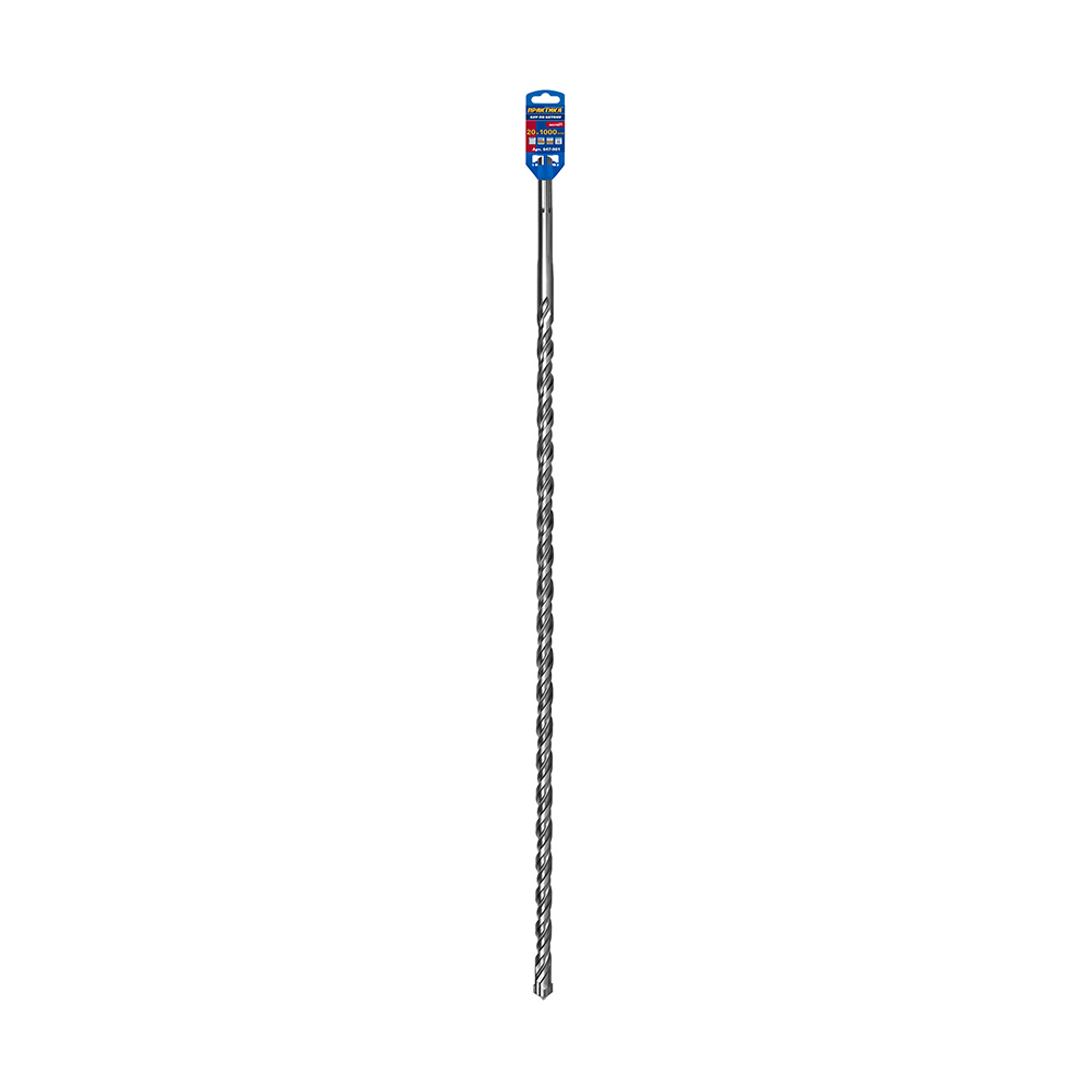 Бур SDS-MAX ПРАКТИКА  20 х  860/1000 мм, КВАДРО, серия Эксперт, по бетону (647-901)