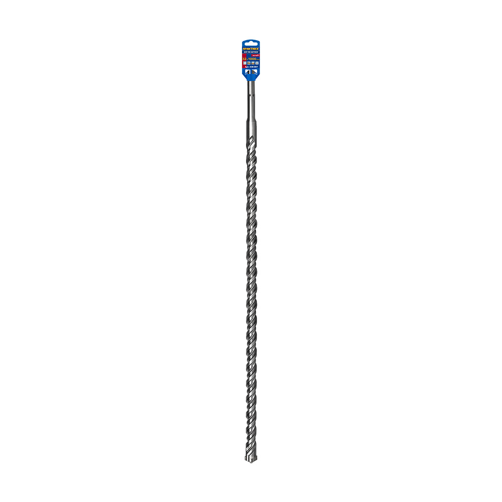 Бур SDS-MAX ПРАКТИКА  32 х  860/1000 мм, КВАДРО, серия Эксперт, по бетону (648-007)
