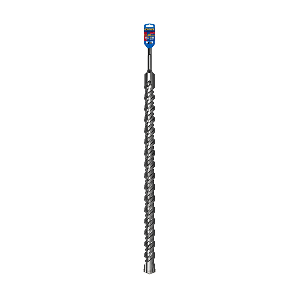 Бур SDS-MAX ПРАКТИКА  52 х 860/1000 мм, КВАДРО, серия Эксперт, по бетону (648-083)
