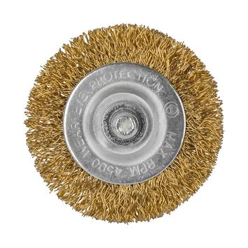 Набор кордщеток ПРАКТИКА 3 шт для дрели, мягкие, 50мм чаш, 50мм радиал, 25мм кисть, блисте (773-491)