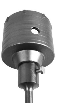 Коронка твердосплавная ПРАКТИКА SDS- Plus ударная 75 мм (1шт.) клипса (773-859)