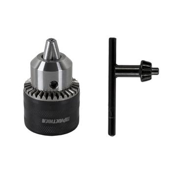 Патрон ключевой ПРАКТИКА 13 мм, 1/2"-20UNF (1шт.) блистер (777-192)