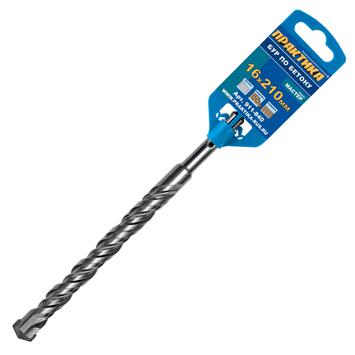 Бур SDS-plus ПРАКТИКА   16 х 150/210 мм серия "Мастер" по бетону (911-840)
