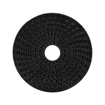 Круг алмазный гибкий шлифовальный ПРАКТИКА 100 мм  для мокрого шлифования,  P 100