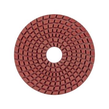 Круг алмазный гибкий шлифовальный ПРАКТИКА 100 мм  для мокрого шлифования,  P 600