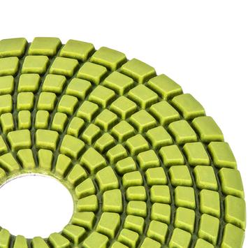 Круг алмазный гибкий шлифовальный ПРАКТИКА 100 мм  для мокрого шлифования,  P1500