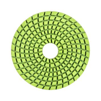 Круг алмазный гибкий шлифовальный ПРАКТИКА 100 мм  для мокрого шлифования,  P3000