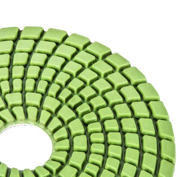 Круг алмазный гибкий шлифовальный ПРАКТИКА 100 мм  для мокрого шлифования,  P3000