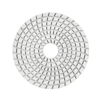 Круг алмазный гибкий шлифовальный ПРАКТИКА 100 мм  для мокрого шлифования, buff