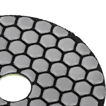 Круг алмазный гибкий шлифовальный ПРАКТИКА 100 мм  для сухого шлифования,  P 100