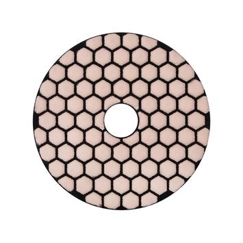 Круг алмазный гибкий шлифовальный ПРАКТИКА 100 мм  для сухого шлифования,  P 400