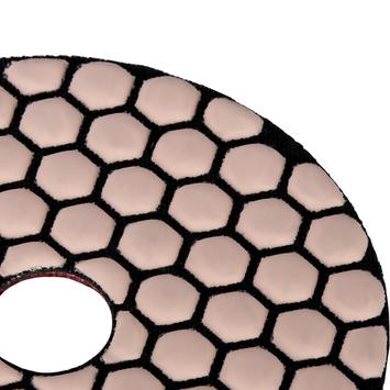 Круг алмазный гибкий шлифовальный ПРАКТИКА 100 мм  для сухого шлифования,  P 400