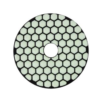 Круг алмазный гибкий шлифовальный ПРАКТИКА 100 мм  для сухого шлифования,  P 800