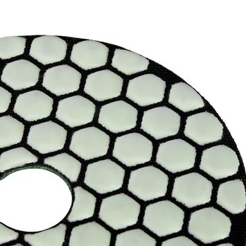 Круг алмазный гибкий шлифовальный ПРАКТИКА 100 мм  для сухого шлифования,  P 800