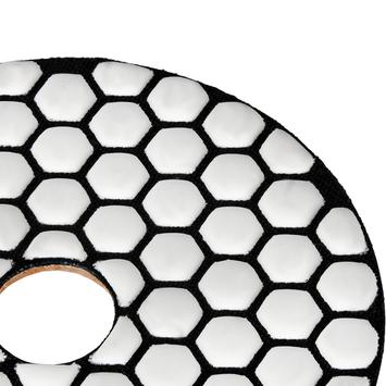 Круг алмазный гибкий шлифовальный ПРАКТИКА 100 мм  для сухого шлифования,  P 200