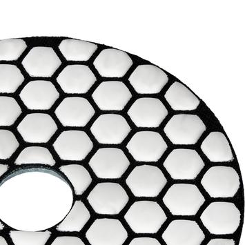 Круг алмазный гибкий шлифовальный ПРАКТИКА 100 мм  для сухого шлифования,  P1500