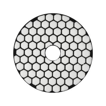 Круг алмазный гибкий шлифовальный ПРАКТИКА 100 мм  для сухого шлифования,  P3000