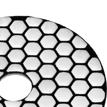 Круг алмазный гибкий шлифовальный ПРАКТИКА 100 мм  для сухого шлифования, buff