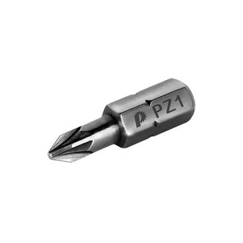 Бита отверточная ПРАКТИКА "Профи" PZ-1 х 25мм (2шт), блистер (035-608)