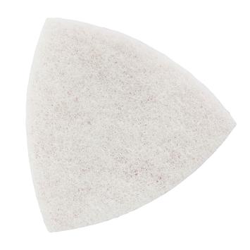 Насадка для МФИ ПРАКТИКА абразивный войлок, БЕЗ отверстий, дельта 93 мм, 3 шт (240-485)